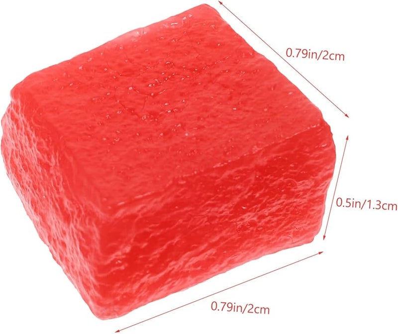 Realistic Watermelon Slice Model Fake Fruit Decoration 10Pcs For Photography Props Home Ornaments - Image 2